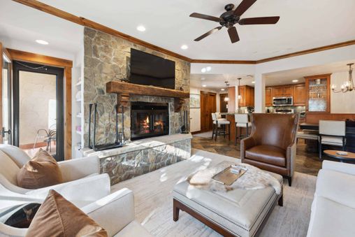 Fireplace in Living Room