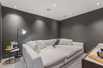 Comfortable lounge area in Powder Peak Old Town.