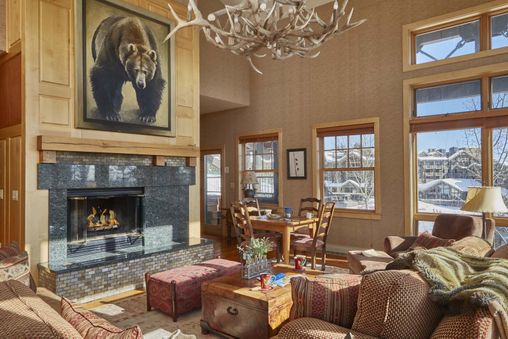 Fireplace in Great Room
