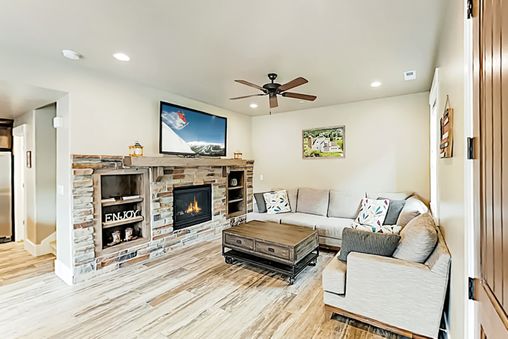 Fireplace in Living Room