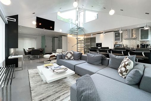 Fireplace in Living Room