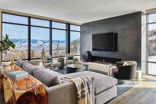 Fireplace in Living Room