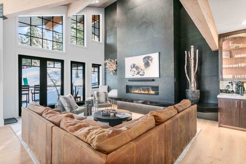Fireplace in Living Room
