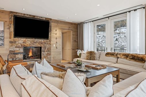 Fireplace in Living Room