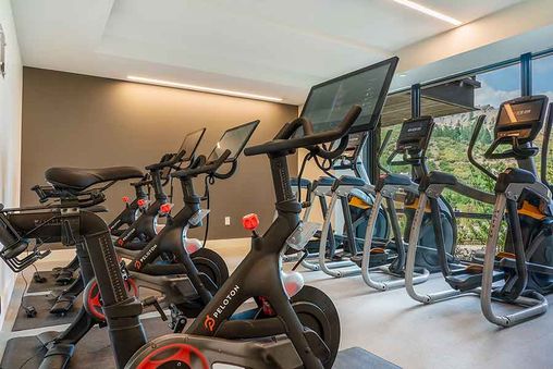 Fitness Center with Cardio and Weight Equipment