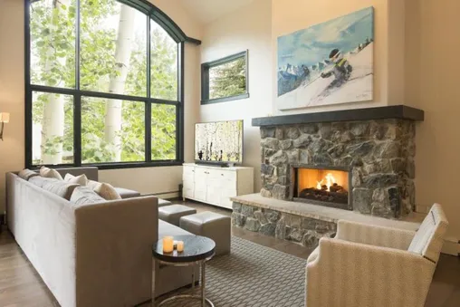 Fireplace in Living Room