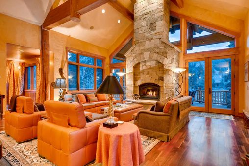 Fireplace in Living Room