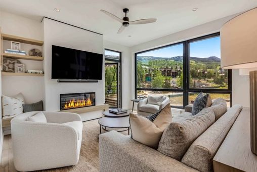 Fireplace in Living Room