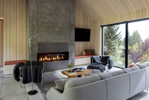 Fireplace in Living Room