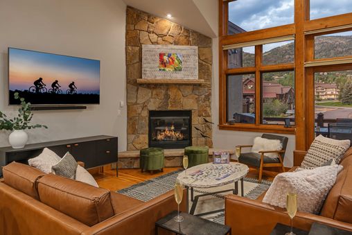 Fireplace in Great Room