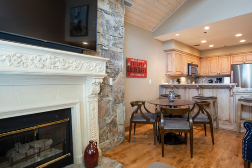 Fireplace in Living Room