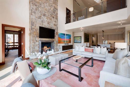 Fireplace in Great Room