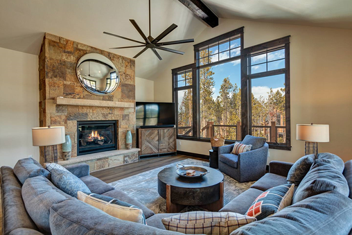 Multiple fireplaces