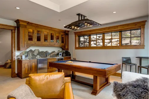 Games Room with Pool Table and Shuffleboard
