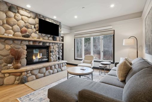 Fireplace in Living Room