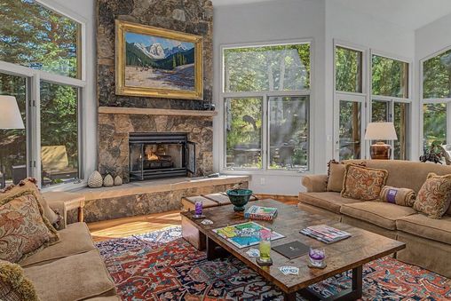 Fireplace in Living Room