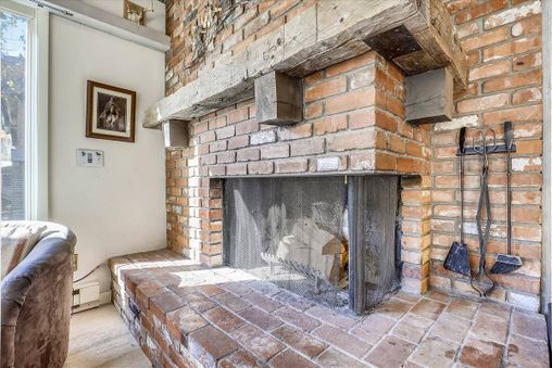 Wood Burning Fireplace