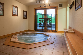 The Ski Inn Condominiums Indoor Hot Tub