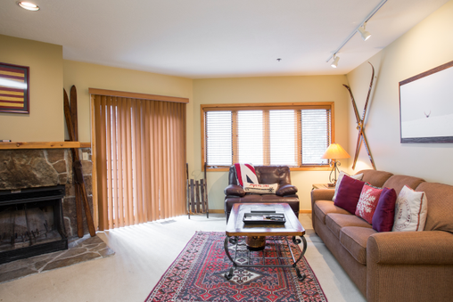 Fireplace in living room