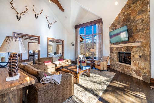 Fireplace in Living Area