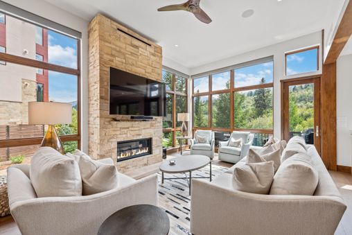 Fireplace in Living Room