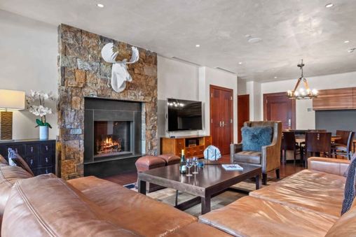 Fireplace in Living Room