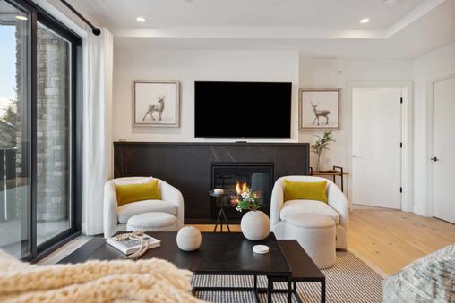 Fireplace in Living Room