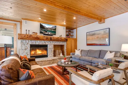 Fireplace in Living Room
