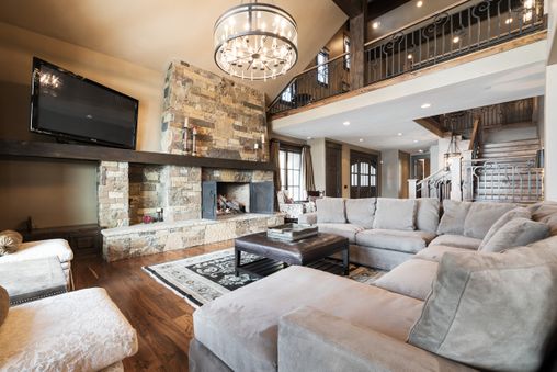 Fireplace in Living Room