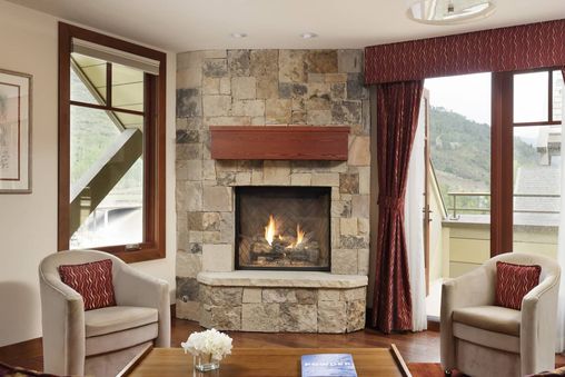 Fireplace in Living Room