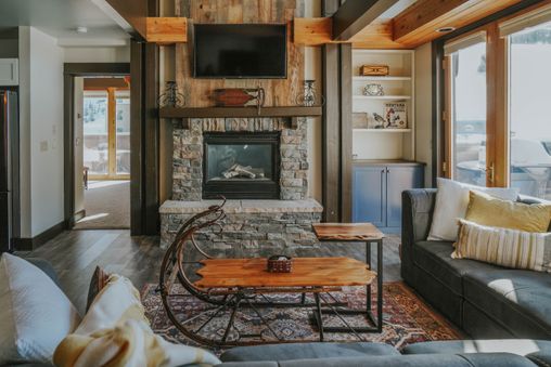 Fireplace in Living Room