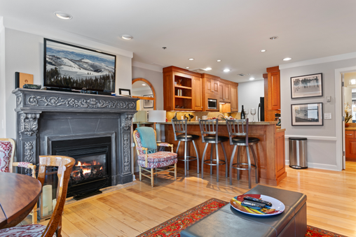 Fireplace in Living Room