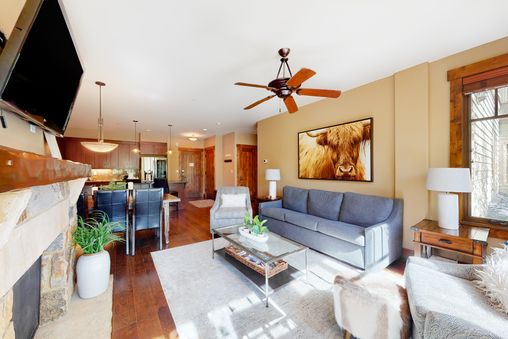 Fireplace in Living Room