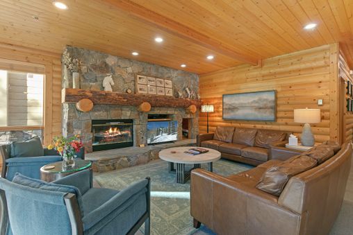 Fireplace in Living Room