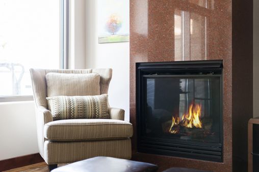 Fireplace in Living Room
