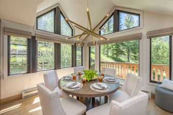 Enjoy the views from the dining area