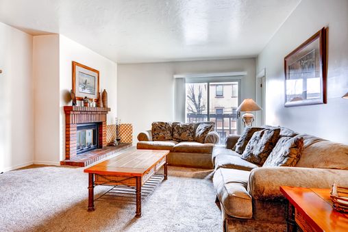 Fireplace in Living Room