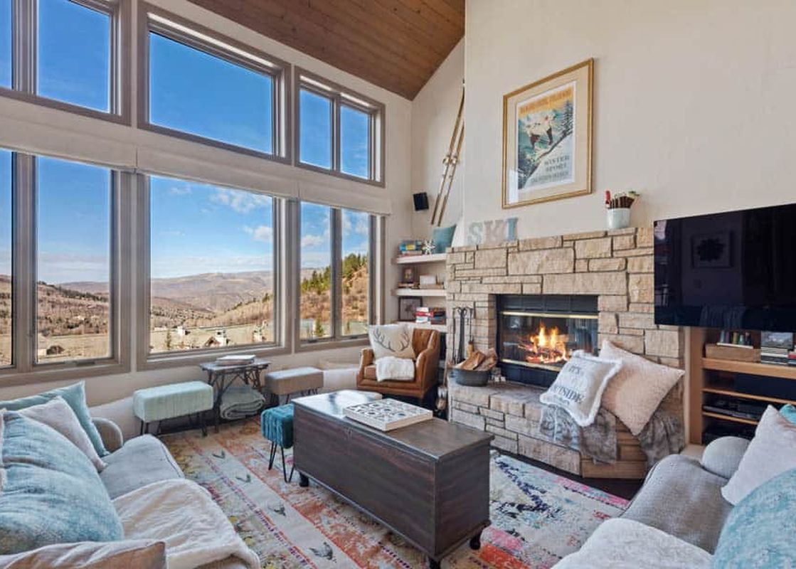 Highlands Slopeside in the Beaver Creek Village Living Room