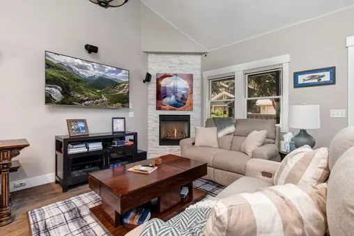 Fireplace in Living Room