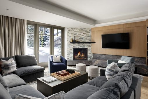 Fireplace in Living Room