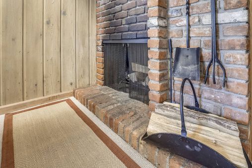 Wood Burning Fireplace