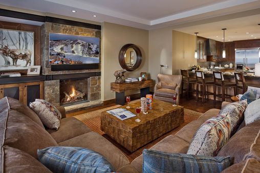 Fireplace in Living Room