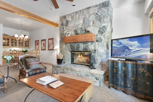 Fireplace in Living Room