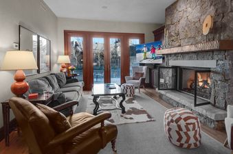 10 Hearth Room with access to the deck and firepit