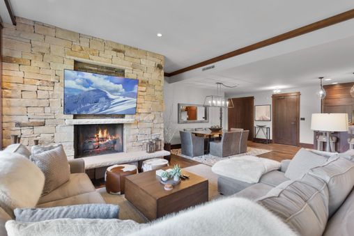 Fireplace in Living Room