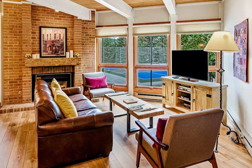 Fireplace in Living Room
