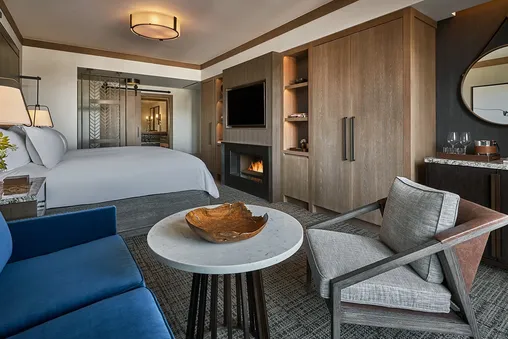 Fireplace in Bedroom