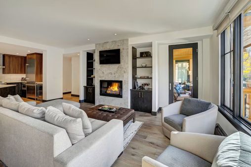 Fireplace in Living Room