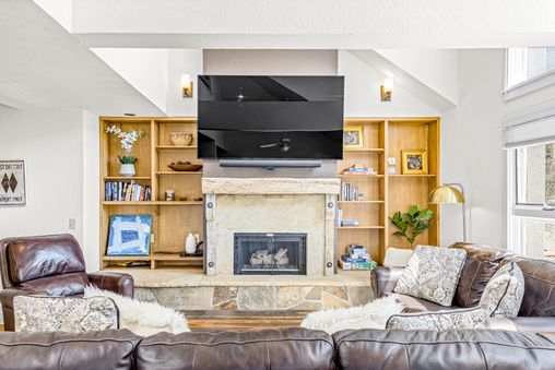 Fireplace in Living Room