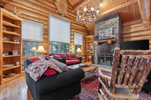 Wood Burning Fireplace